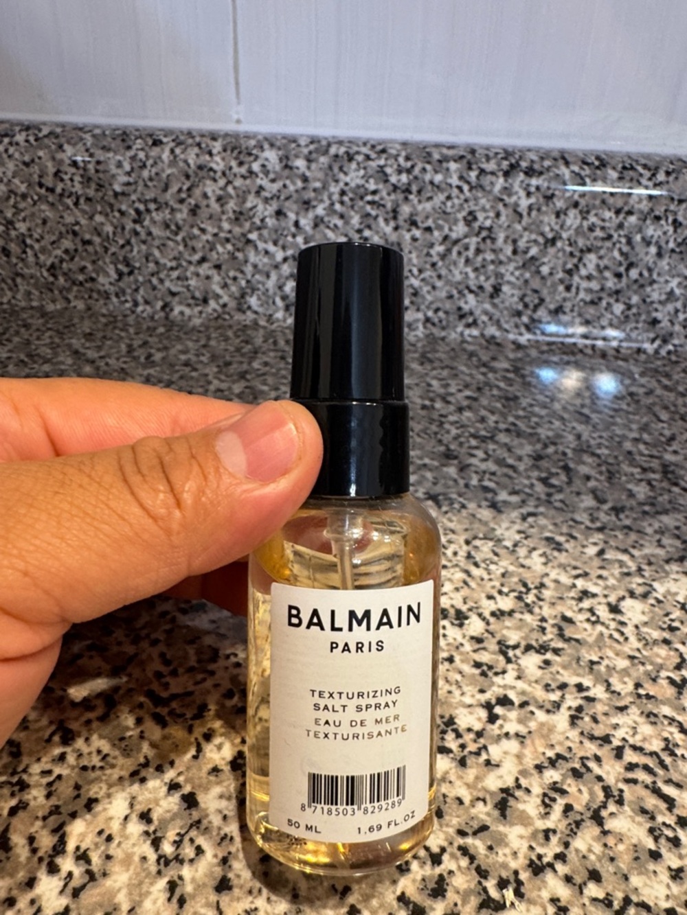 Balmain Paris Texturizing Spray - Clear/Black Bottle